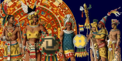 Aztec mayan warriors